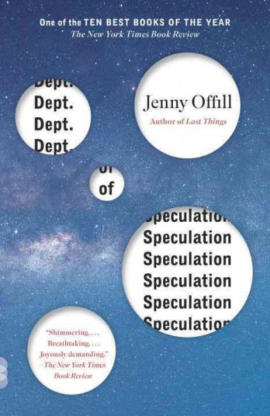 Dept. of speculation / Jenny Offill.