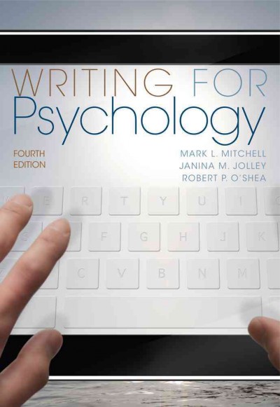 Writing for psychology.