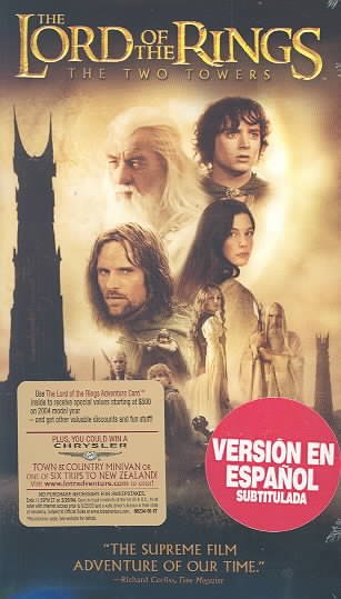 The lord of the rings, the two towers [videorecording (DVD)] / New Line Cinema presents a Wingnut Films production ; producers, Barrie M. Osborne, Fran Walsh, Peter Jackson ; screenplay writers, Fran Walsh, Philippa Boyens, Stephen Sinclair, Peter Jackson ; director, Peter Jackson.
