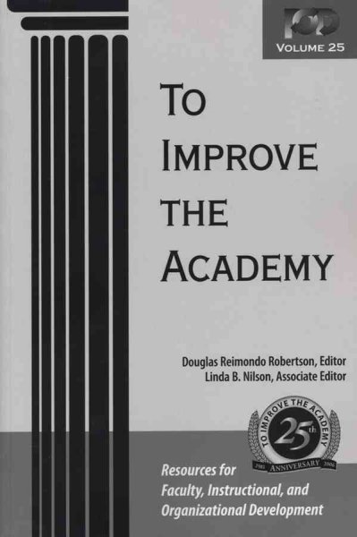 To improve the academy.