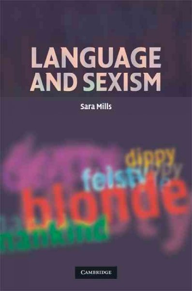 Language and sexism / Sara Mills.