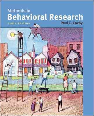 Methods in behavioral research / Paul C. Cozby.