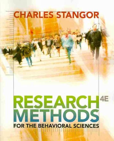 Research methods for the behavioral sciences / Charles Stangor.