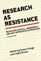 Go to record Research as resistance : revisiting critical, indigenous, ...