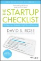 The startup checklist : 25 steps to a scalable, high-growth business  Cover Image