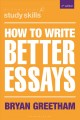 Go to record How to write better essays