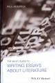 The Wiley guide to writing essays about literature  Cover Image