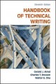 Go to record Handbook of technical writing.