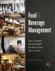 Food and beverage management : for the hospitality, tourism and event industries. Cover Image