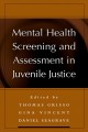 Go to record Mental health screening and assessment in juvenile justice