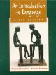 An introduction to language  Cover Image