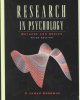 Research in psychology : methods and design  Cover Image
