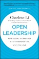 Open leadership : how social technology can transform the way you lead  Cover Image