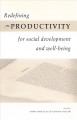 Redefining productivity for social development and well-being  Cover Image