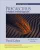 Precalculus : a problems-oriented approach  Cover Image