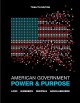 American government : power and purpose  Cover Image