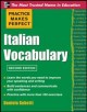 Italian vocabulary  Cover Image