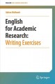 English for academic research : writing exercises  Cover Image