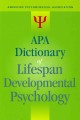 APA dictionary of lifespan developmental psychology  Cover Image