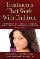 Treatments that work with children : empirically supported strategies for managing childhood problems  Cover Image