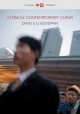 Class in contemporary China  Cover Image