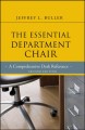 The essential department chair : a comprehensive desk reference  Cover Image