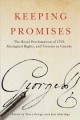 Keeping promises : the Royal Proclamation of 1763, Aboriginal rights, and treaties in Canada  Cover Image