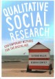 Qualitative social research : contemporary methods for the digital age  Cover Image