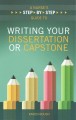 A nurse's step-by-step guide to writing your dissertation or capstone  Cover Image