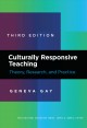 Culturally responsive teaching : theory, research, and practice  Cover Image