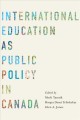 International education as public policy in Canada  Cover Image