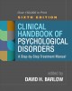 Clinical handbook of psychological disorders : a step-by-step treatment manual  Cover Image