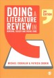 Doing a literature review in nursing, health and social care. Cover Image