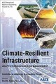 Climate-resilient infrastructure : adaptive design and risk management  Cover Image