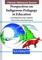 Perspectives on Indigenous pedagogy in education : learning from one another  Cover Image