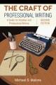 The craft of professional writing : a guide for amateur and professional writers  Cover Image