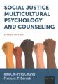 Social justice multicultural psychology and counseling  Cover Image